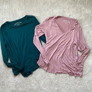 Aero Seriously Soft Long Sleeve Bundle - Great Condition
